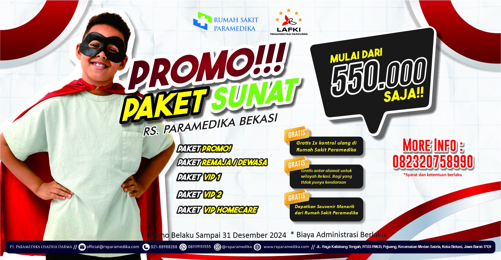 PROMO SUNAT MURAH DI PARAMEDIKA